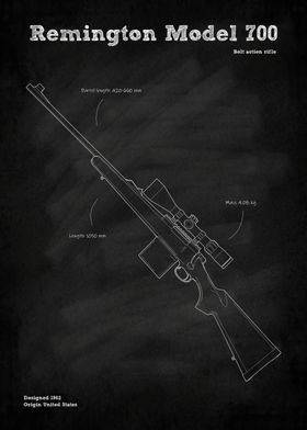 Remington 700 Gun Weapon