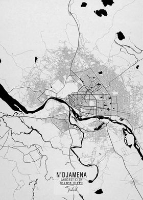 Ndjamena Largest City  