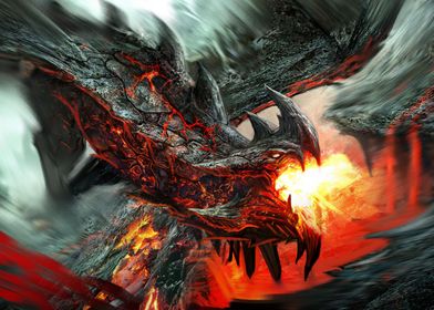 Fire Dragon fantasy