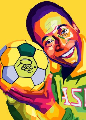 Pele Legend Wpap Art