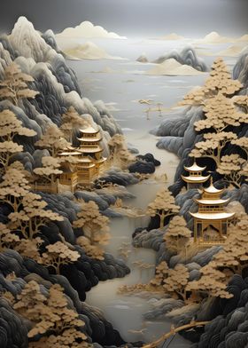 Golden Japanese Village