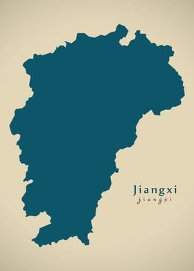 Jiangxi China map