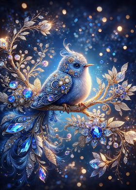 Jeweled Midnight Bird