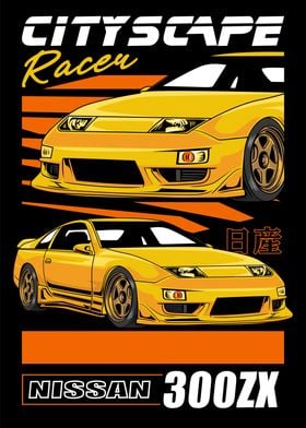 Classic 300 ZX JDM Car