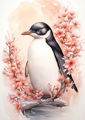 Penguin Watercolor