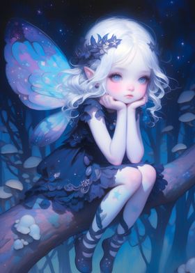 Cute Celestial Chibi Fairy
