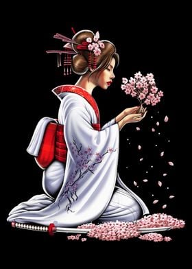 Japanese Samurai Girl 