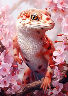 Leopard Gecko watercolor