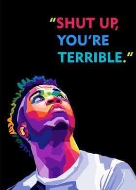 Vini JR Quotes Pop Art