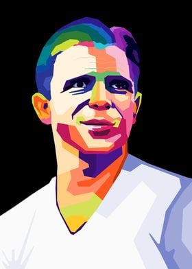 Ferenc Puskas Pop Art