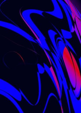 Abstract 3D shader pattern