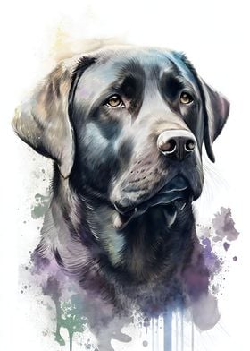 Labrador Retriever Dog Art