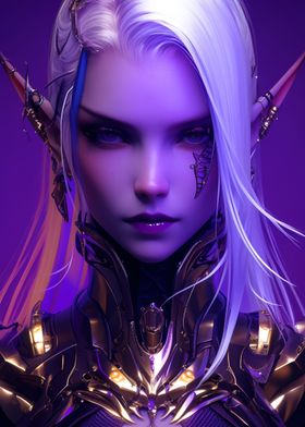 Dark Night Elf Gothic Gold