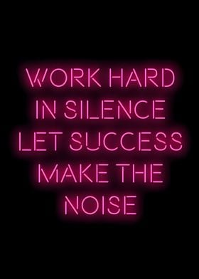 work hard motivation quote