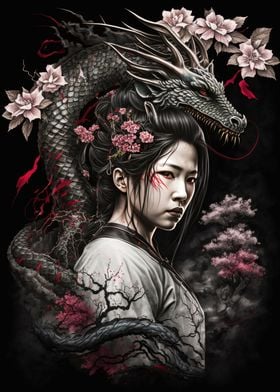 Dragon geisha