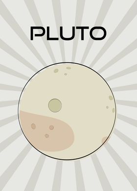 Planet Pluto Cartoon