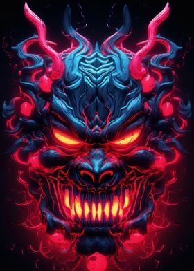 Demon Oni Mask