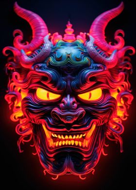 Demon Oni Mask