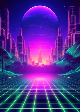 Futuristic Retrowave Vibes