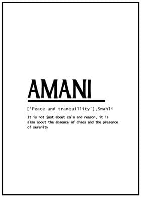 Amani