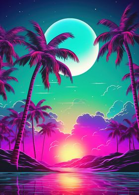 Tropical Retrowave Fusion