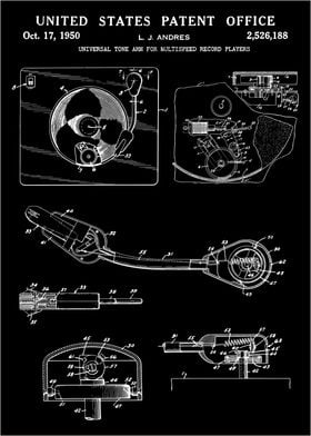 Record player patent