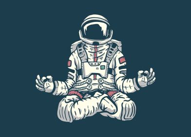 Meditation Astronaut