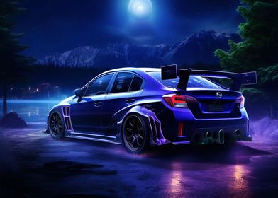 JDM car Subaru Impreza WRX