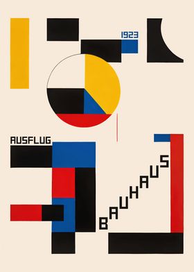 1923 Geometric Bauhaus Art