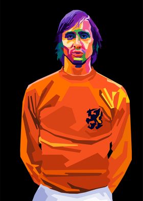 Johan Cruijff Pop Art