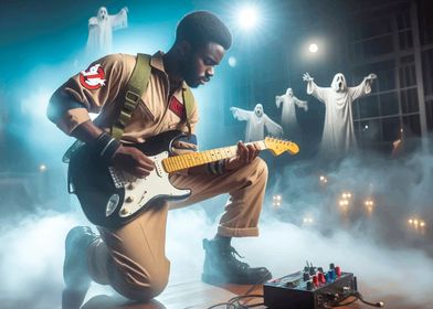 GHOSTBUSTERS PLAY GUITAR