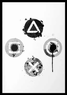 Game Gamer Gaming Poster