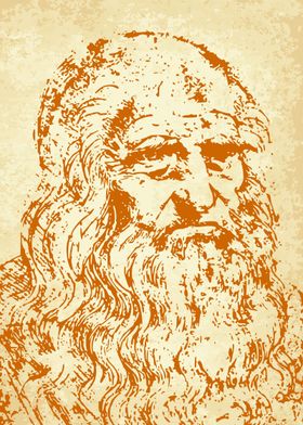 leonardo Da Vinci portrait