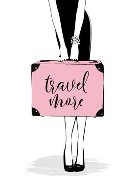 Travel more illustration