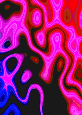 Abstract 3D shader pattern