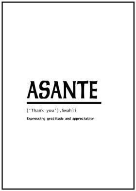 Asante