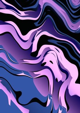 Abstract 3D shader pattern