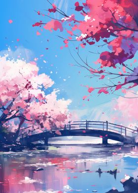 Cherry Blossom Bridge