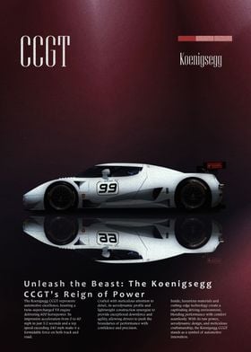 Koenigsegg CCGT Race Car