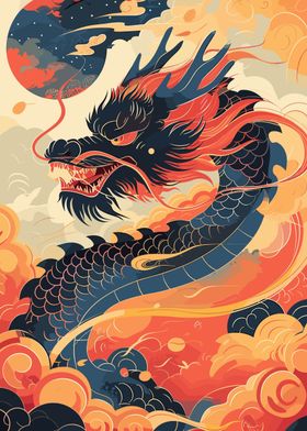 Dragon New Year China