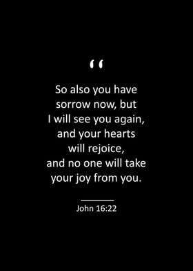 John 16 22