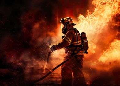 Firefighter Fire