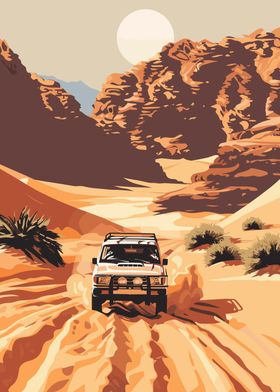 Desert Rally Car