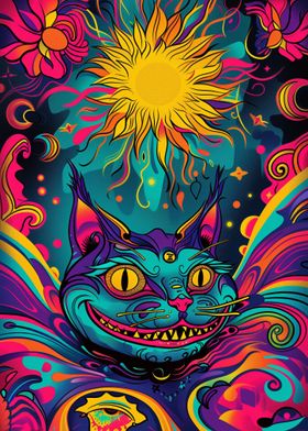 Trippy Cheshire Cat