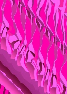 Abstract 3D shader pattern