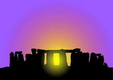  Stonehenge art