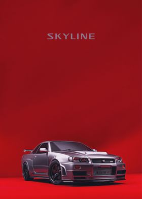 Nissan Skyline GTR R34