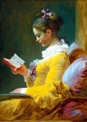 Young Girl Reading