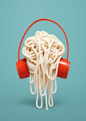 Music Creative Noodles