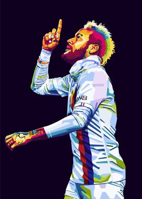 neymar jr wpap art